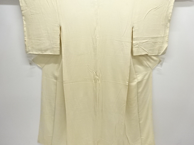 アンティーク　白錦紗中着